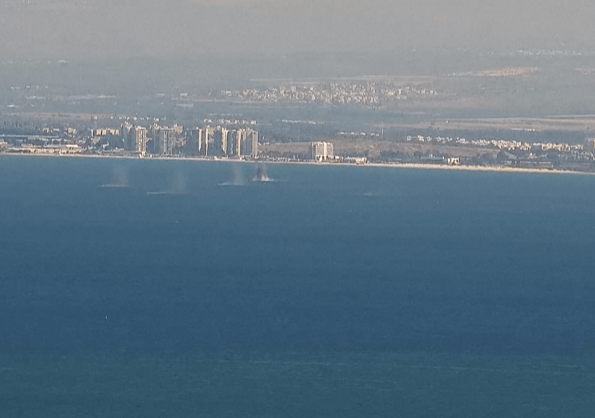 Hezbollah rockets land in sea near Israeli city | Newsfeed