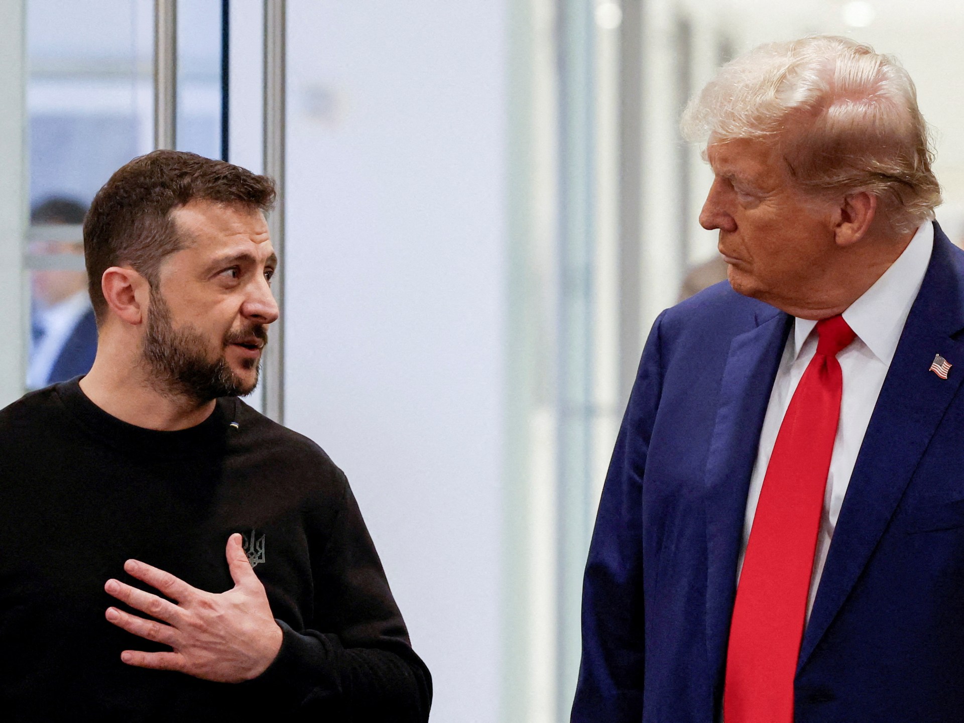 Trump meets Zelenskyy in NYC amid concerns about US support for Ukraine | Russia-Ukraine war News