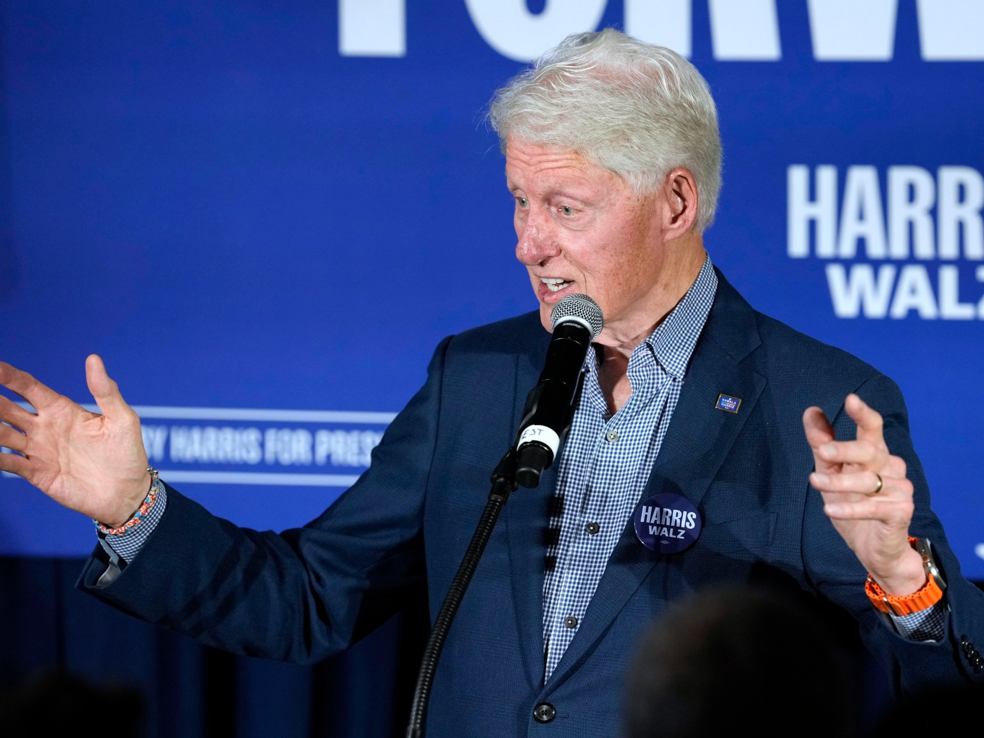 Bill Clinton criticised for saying Israel ‘forced’ to kill Gaza civilians | Gaza News