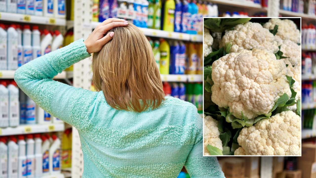 British shopper gets knocked out after being hit with a cauliflower at Waitrose