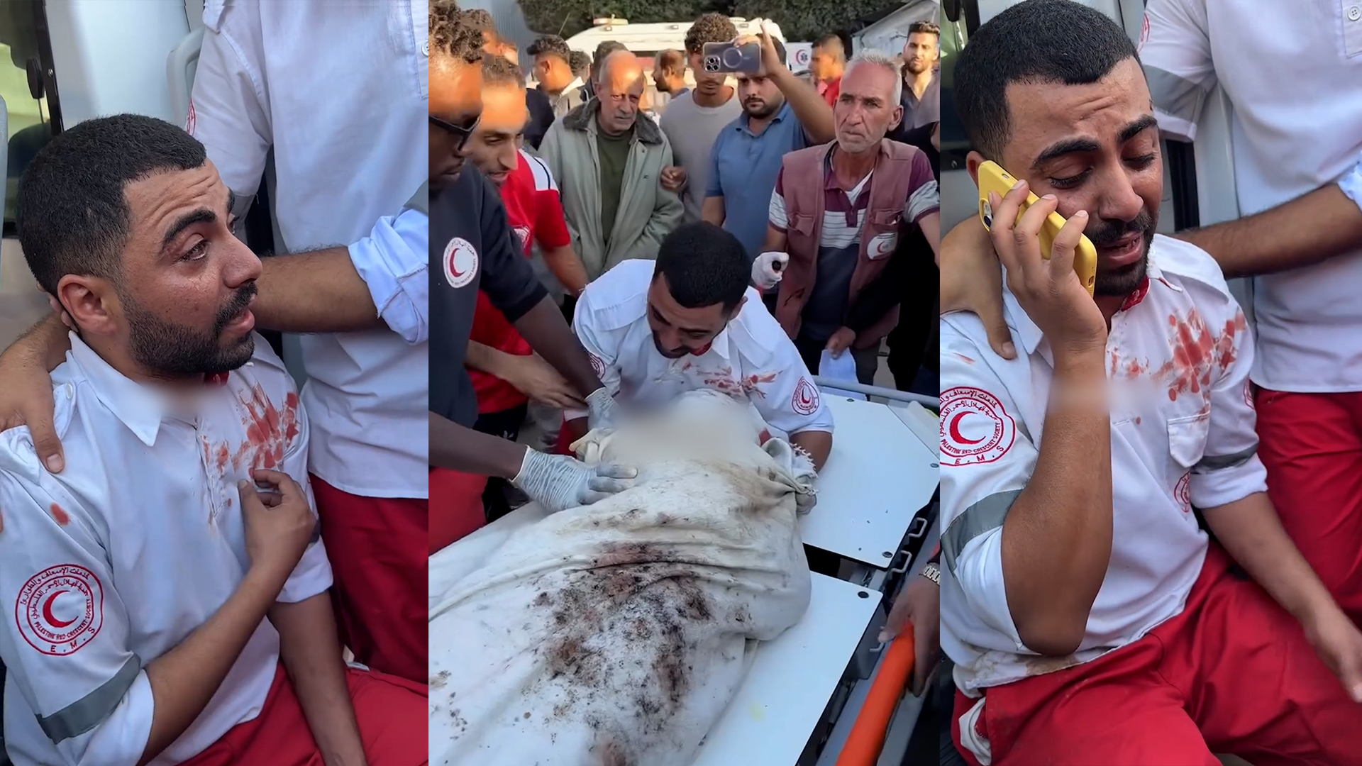 Gaza paramedic realises woman killed in air attack is his mother | Gaza