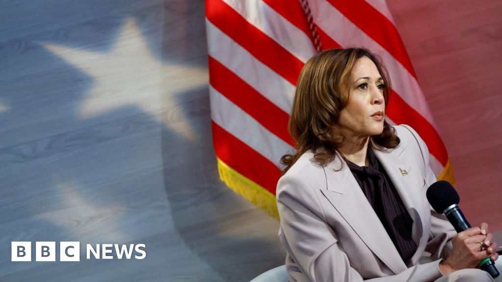 Harris courts black and Latino votes as polls suggest Trump gains