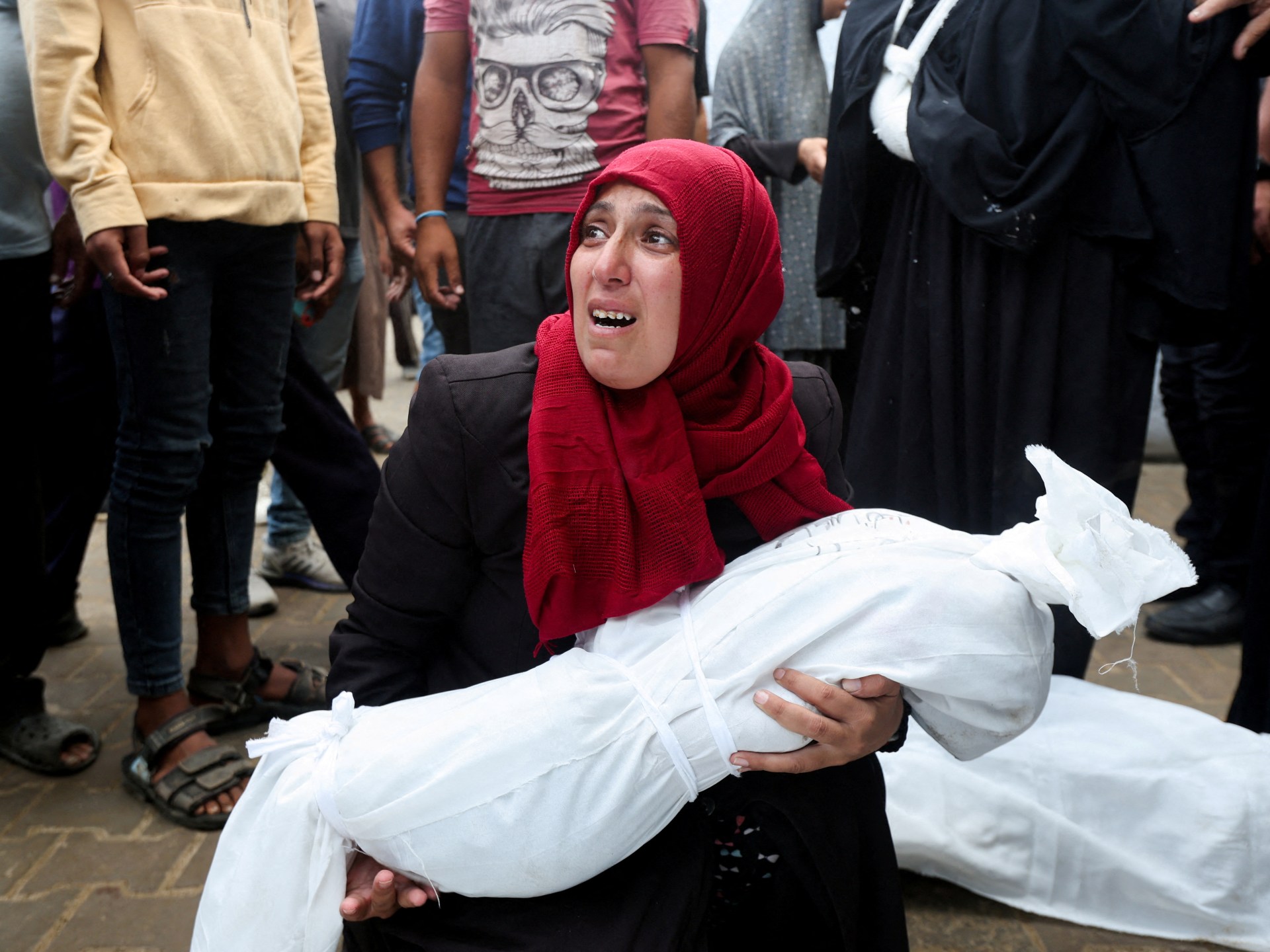 Israeli strikes kill dozens in Gaza as grisly anniversary passes | Israel-Palestine conflict News