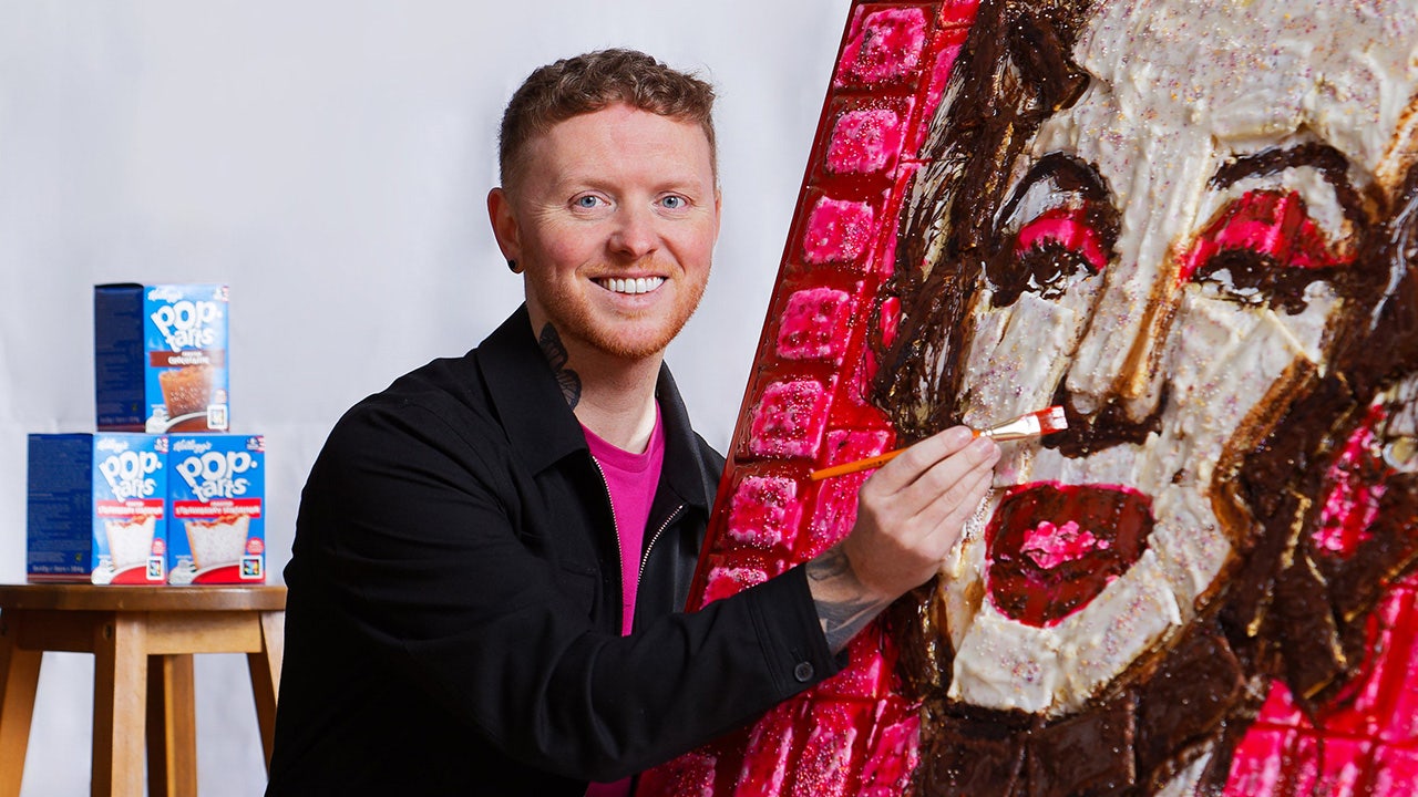 Man makes Marilyn Monroe portrait and others out of Pop-Tarts