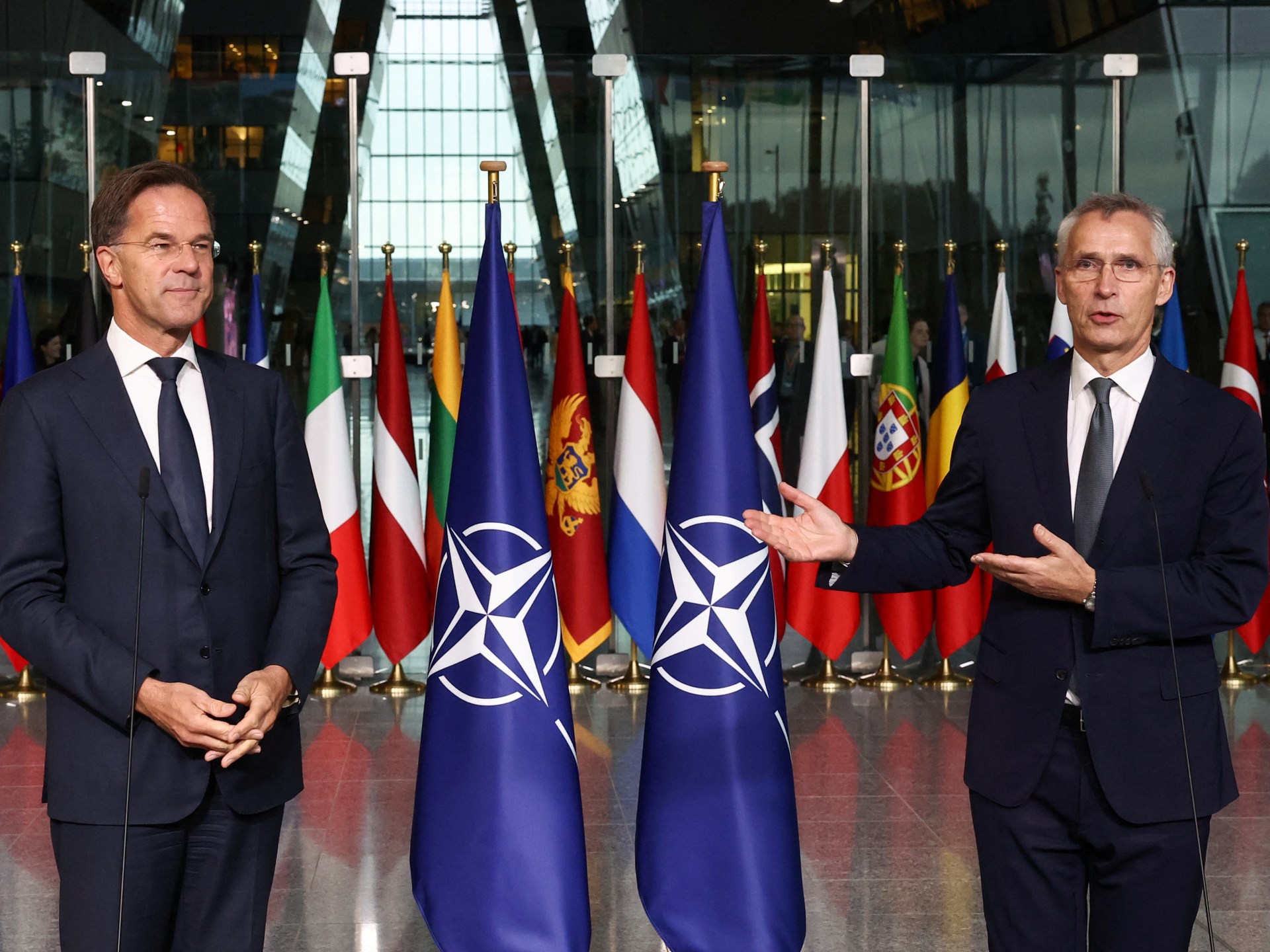 Rutte declares Ukraine ‘top priority’ as he takes over as NATO head | NATO News