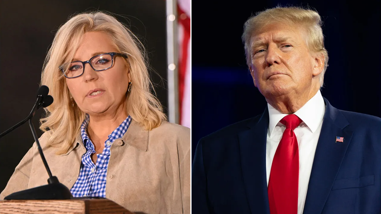 Trump calls Liz Cheney a 'low IQ war hawk' after endorsement of Harris