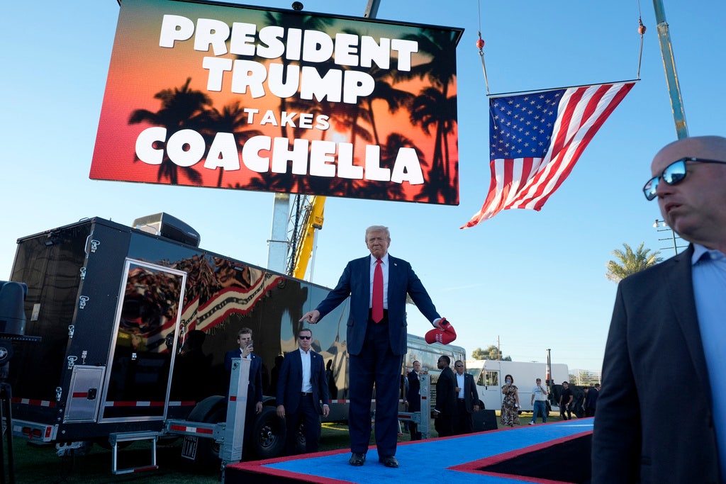 Trump takes detour to ultra-blue California to spotlight Harris' home turfs failed policies