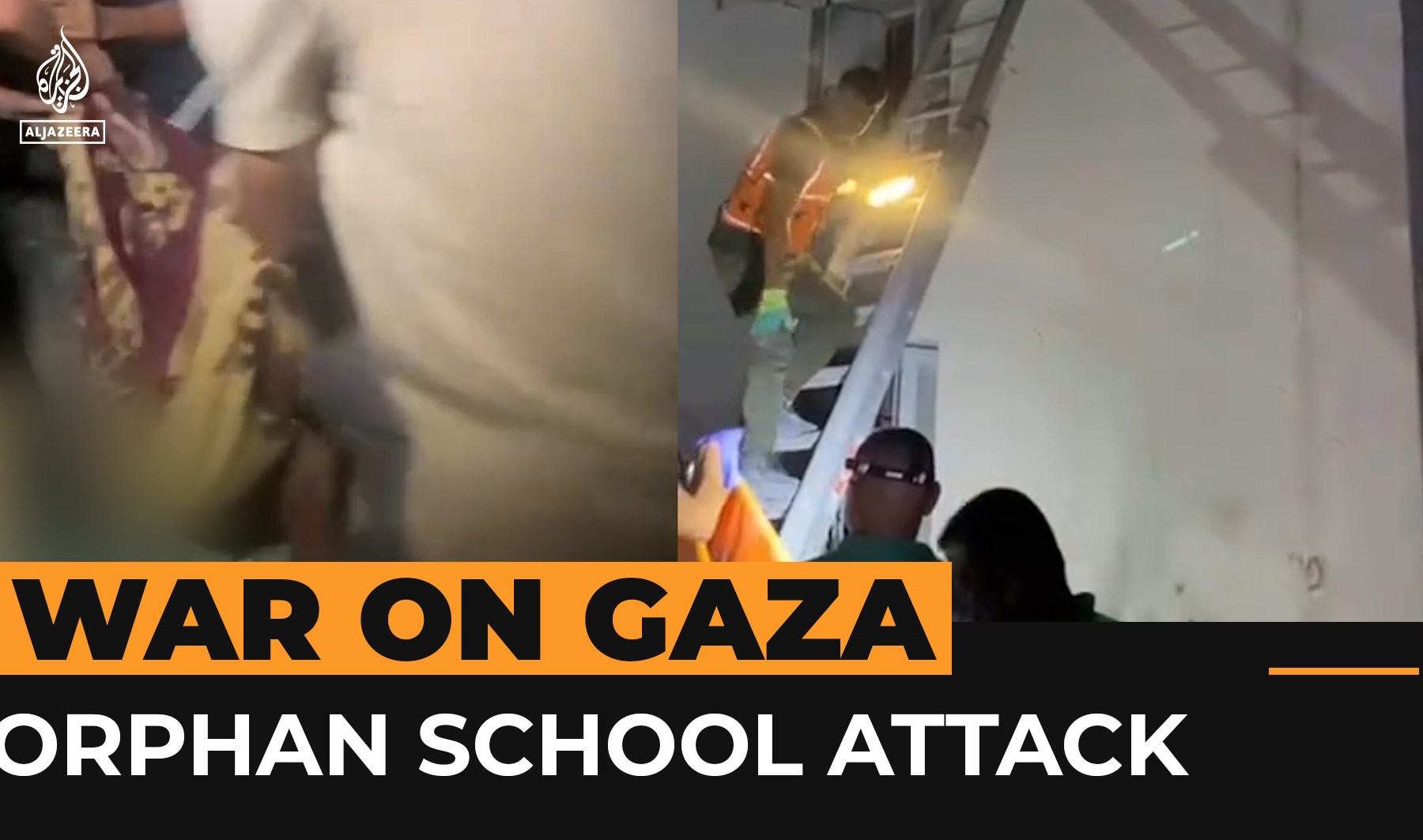 Video: Israeli attack on Gaza school for orphans | Israel-Palestine conflict