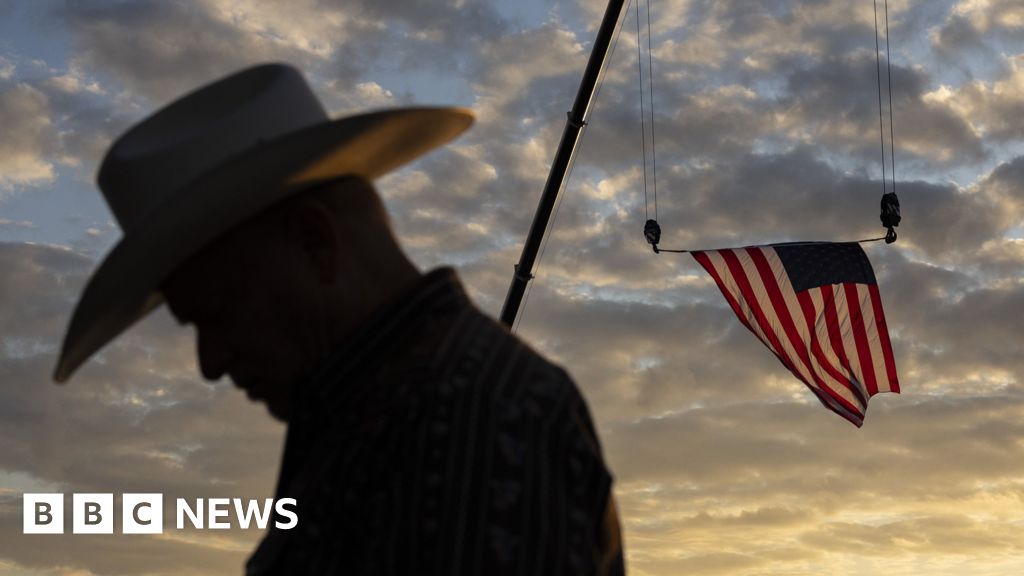 America braced as two stark visions collide on election day