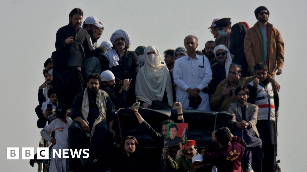 Bushra Bibi's march for Imran Khan disappeared