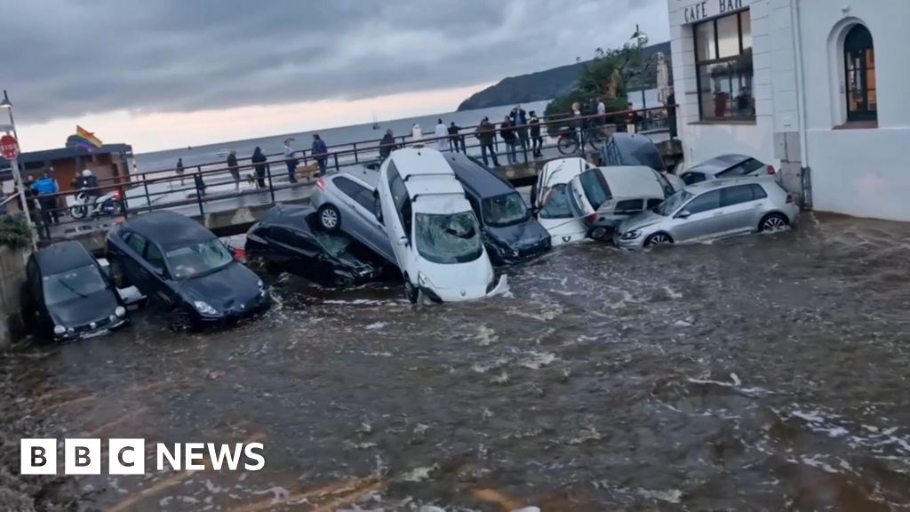 Cars washed away as new flash floods hit Spain