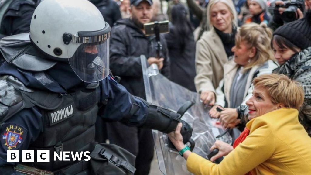 Fury at Novi Sad station tragedy prompts Serbia to make first arrests