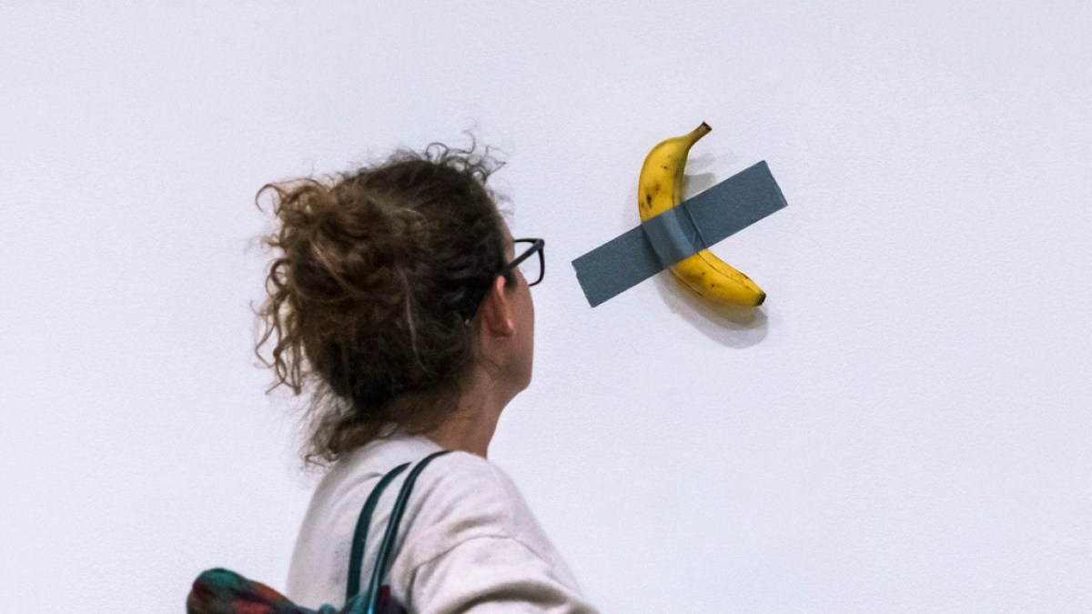 Going bananas: Duct-taped fresh fruit sells for millions at Sotheby’s | Arts and Culture