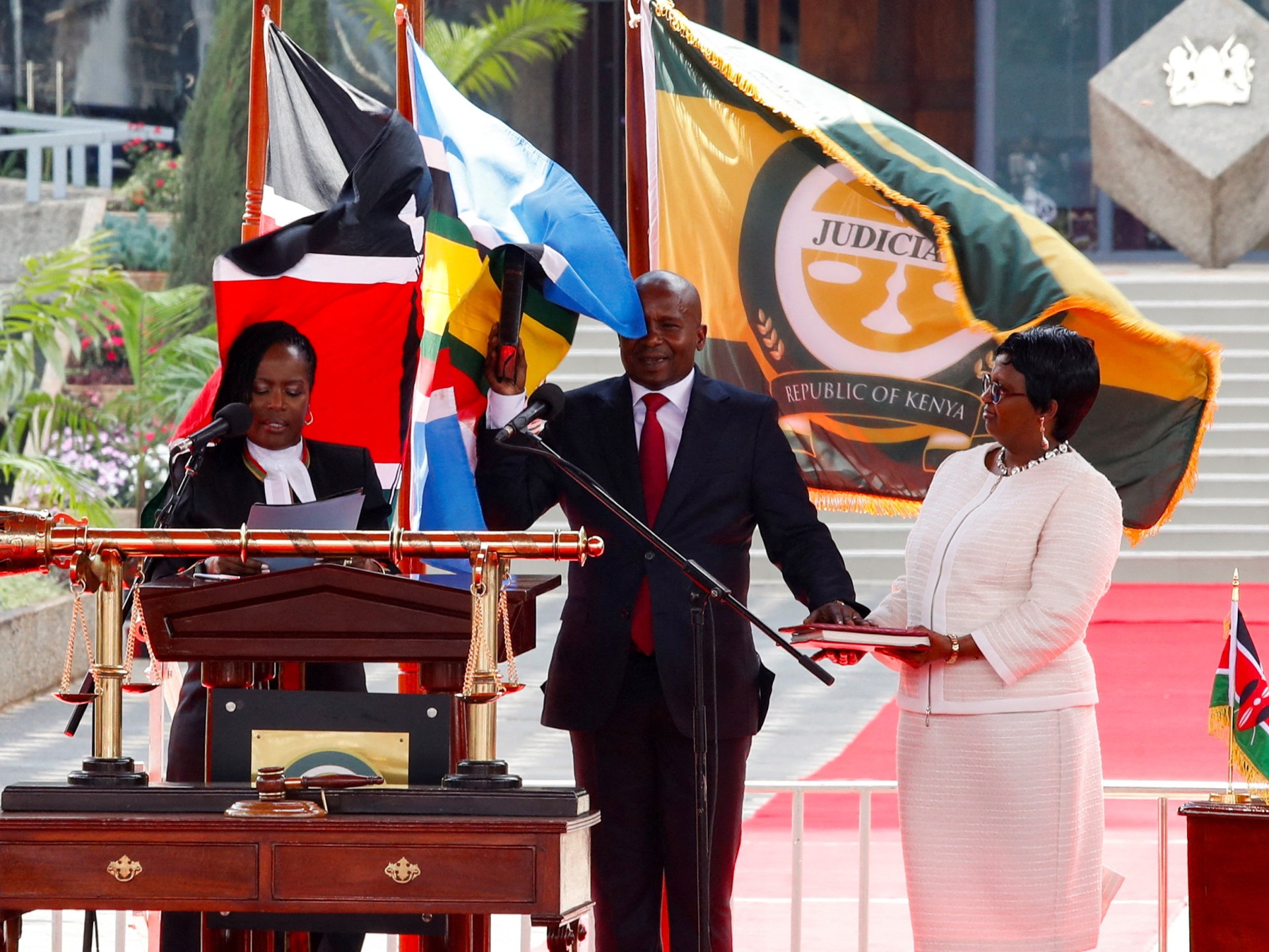 Kenya’s Kithure Kindiki sworn in as deputy president after court challenge | Politics News