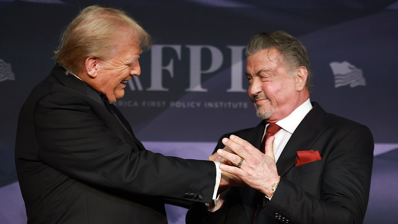 Sylvester Stallone calls Trump 'second George Washington' at AFPI Gala