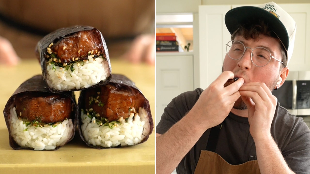 Teriyaki short rib masubi recipe uses 'high-quality' beef for canned meat