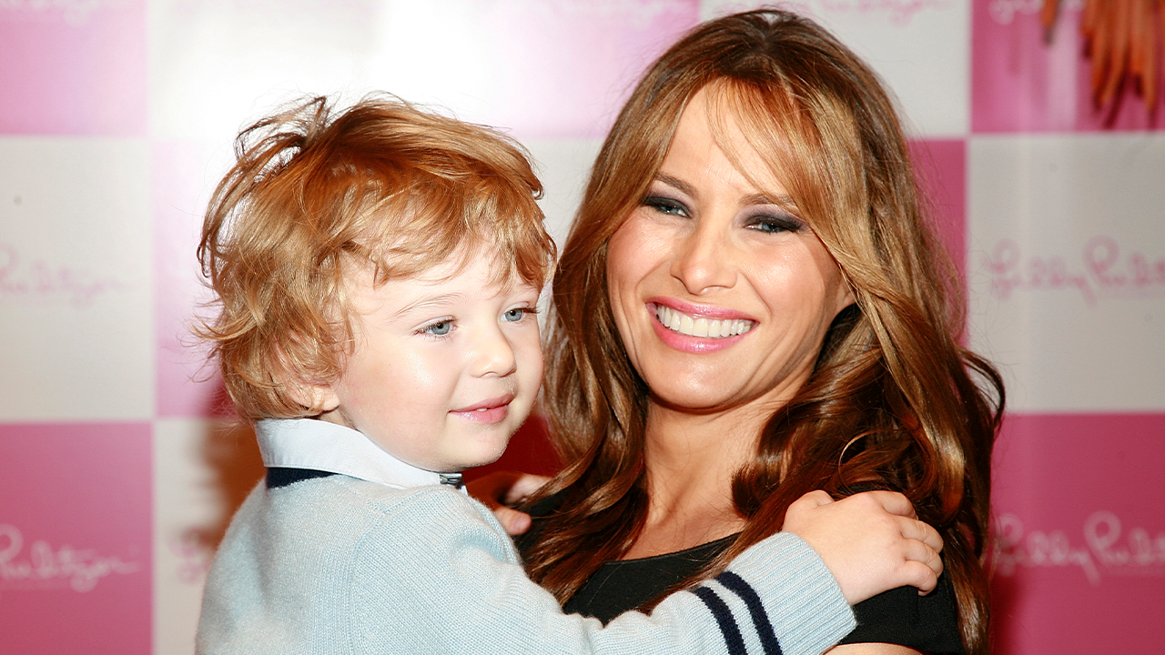 Unearthed footage of Barron Trump speaking with mom's accent spread like wildfire after dad's massive win