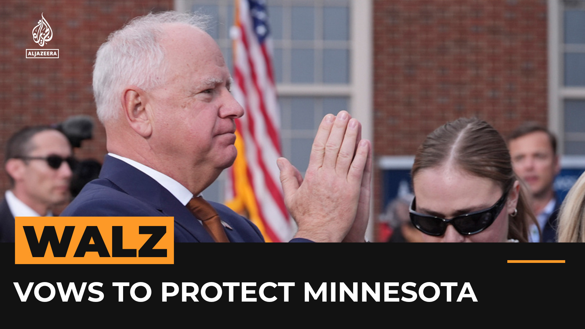 Walz promises to protect Minnesota after Trump’s presidential win | US Election 2024