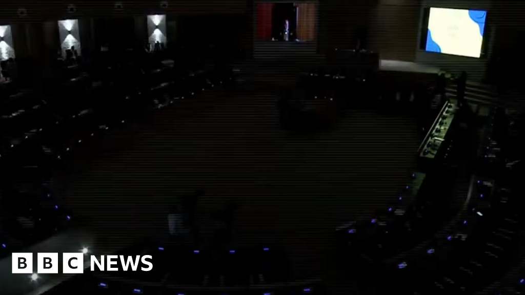 Zimbabwe parliament hit by power cut during Mthuli Ncube's budget speech