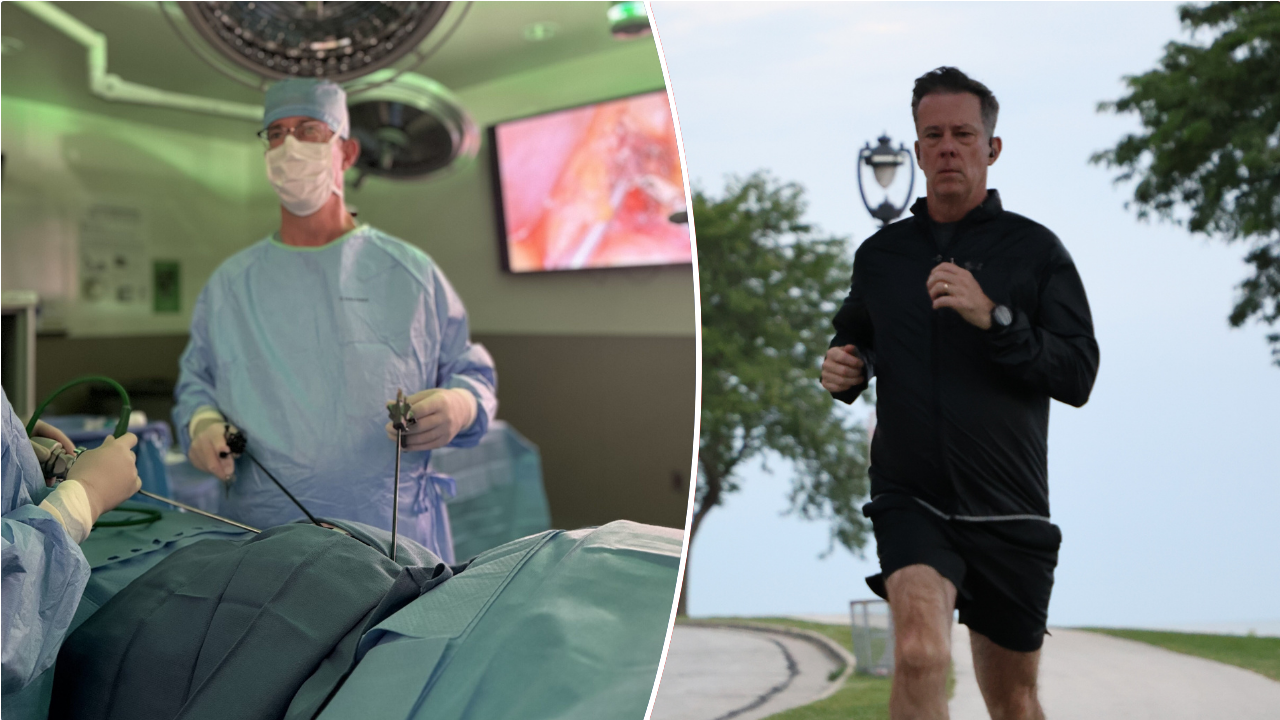 Cancer survivor, surgeon runs World Marathon Challenge, from Australia to Miami