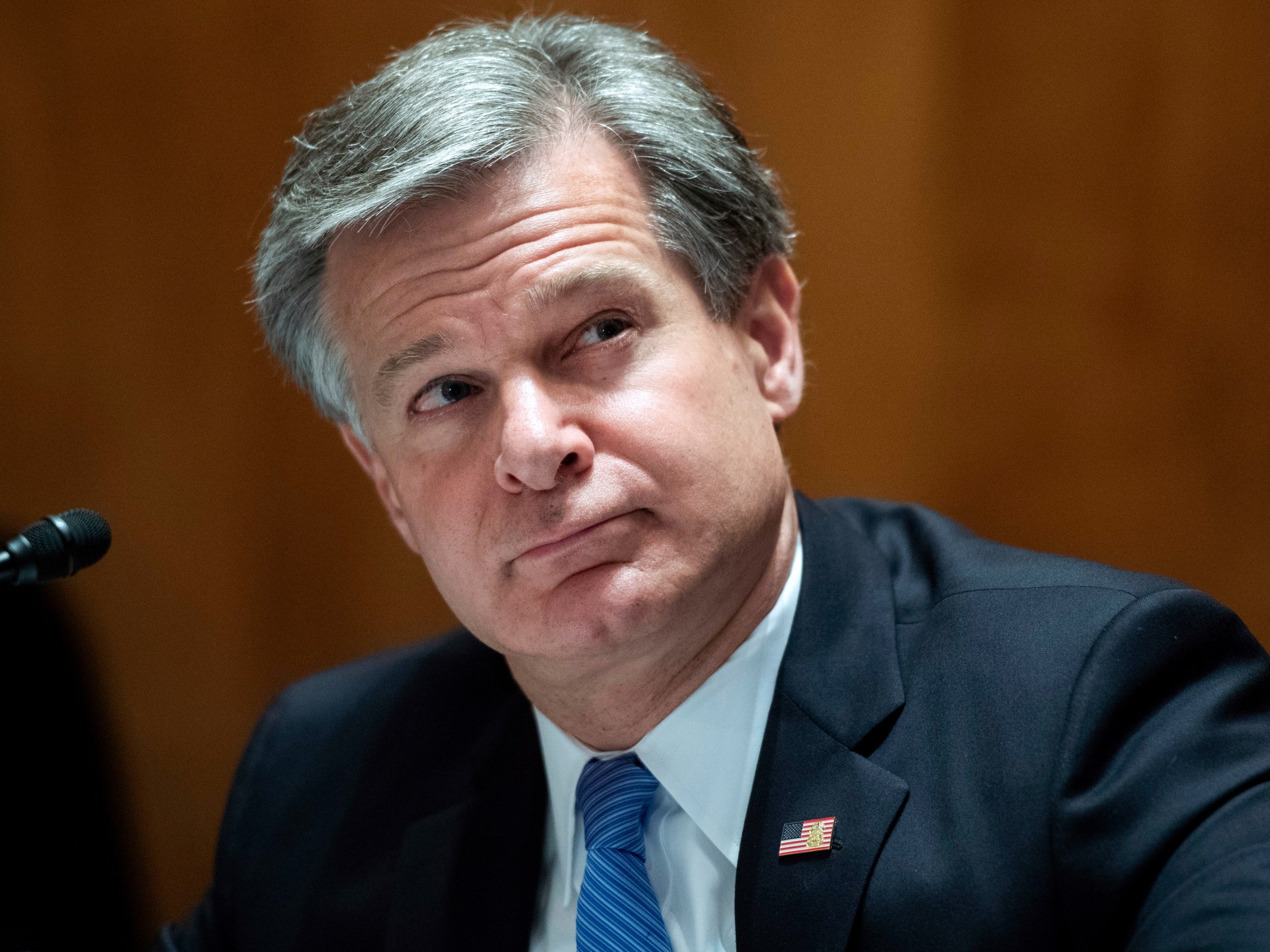 FBI head Wray to step down, clearing way for controversial Trump pick Patel | Donald Trump News