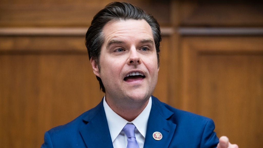 Gaetz sues to block release of Ethics Committee report