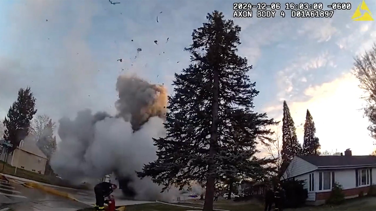 Garbage truck explodes in Illinois suburb, sending debris flying and injuring first responders