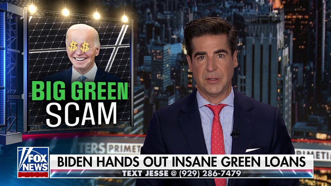 JESSE WATTERS: Congress just got caught trying to put $100 billion on our credit card