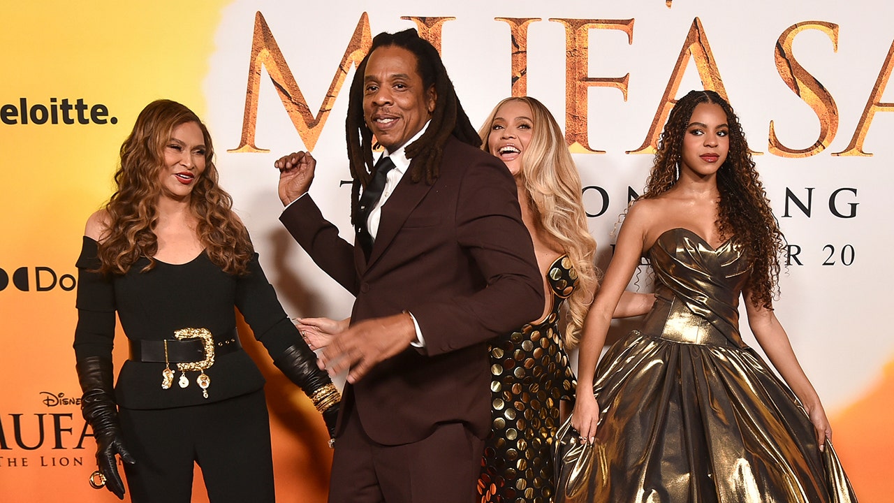 Jay-Z, Beyoncé stand united at ‘Mufasa: The Lion King' premiere following rape accusation