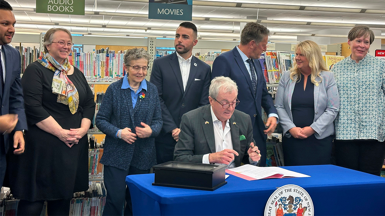 New Jersey Gov. Phil Murphy signs bill prohibiting book bans into law