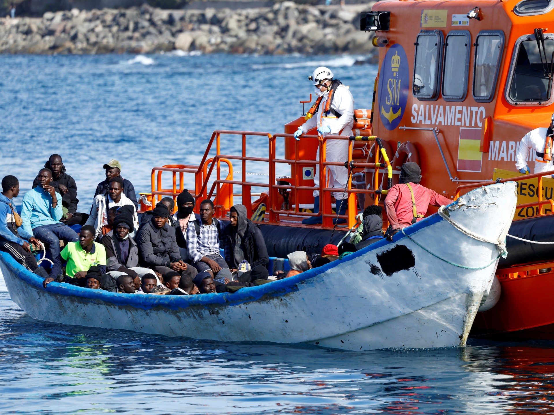 Record number of migrants died in attempt to reach Spain this year | Migration News