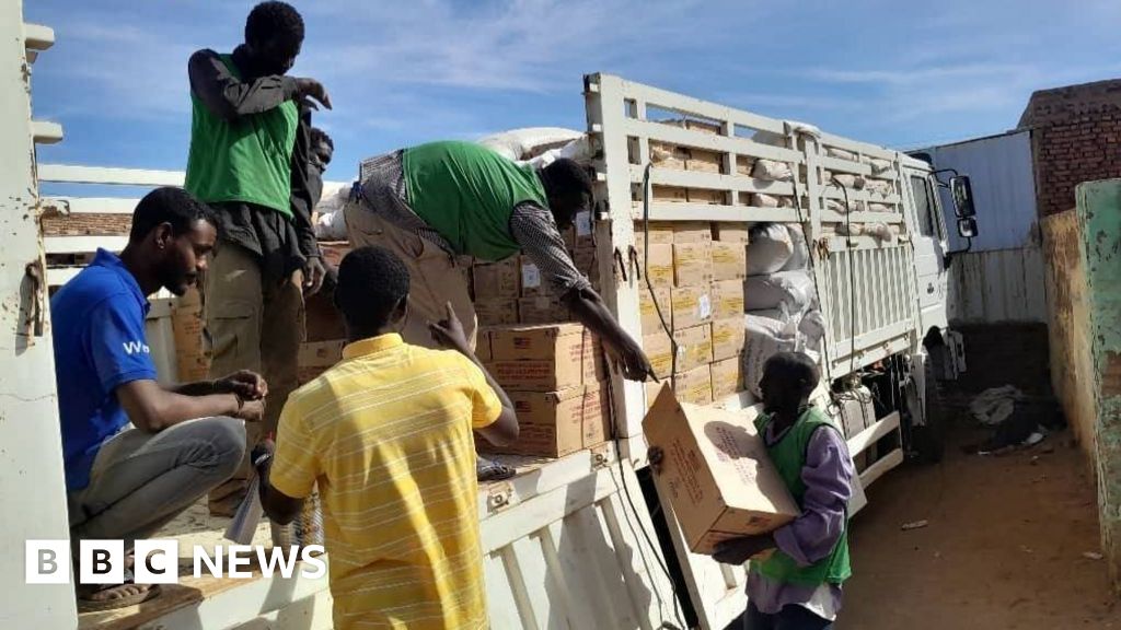 Sudan's Khartoum gets first aid convoy since war began