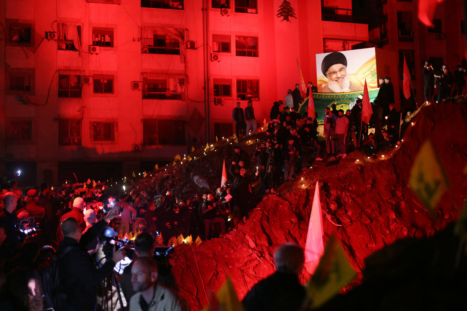 Thousands mourn ex-Hezbollah leader Hassan Nasrallah in Beirut | Hezbollah