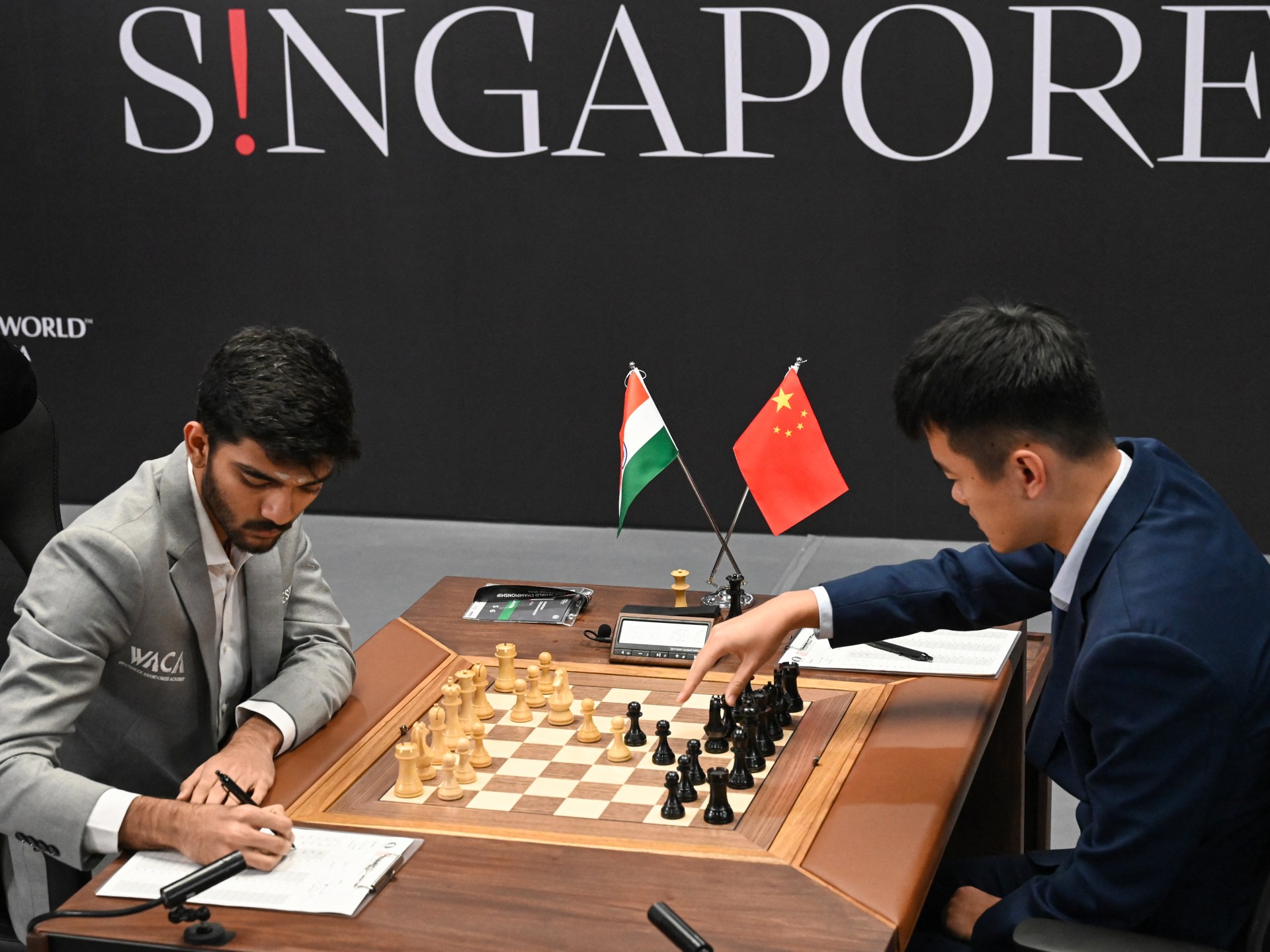 World chess champ Ding and teen challenger Gukesh tied past halfway mark | Sport News